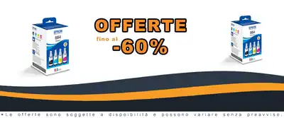 Stampante Ink/664 EcoTank CMYK Epson Pulizia Ricambio